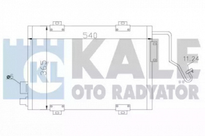 KALE OTO RADYATOR 342810 -  Конденсатор, кондиционер